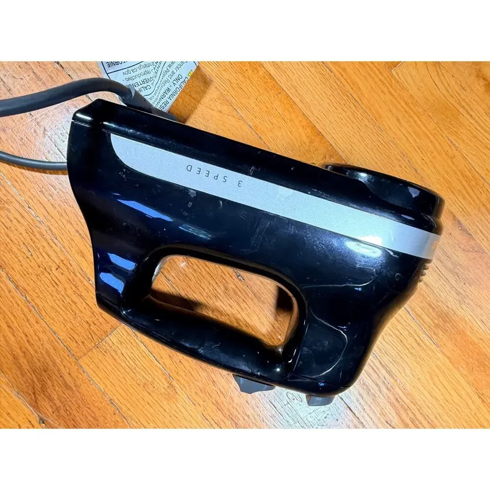Mainstays 3-Speed Electric Hand Mixer Black – Mixer Only, No Beaters